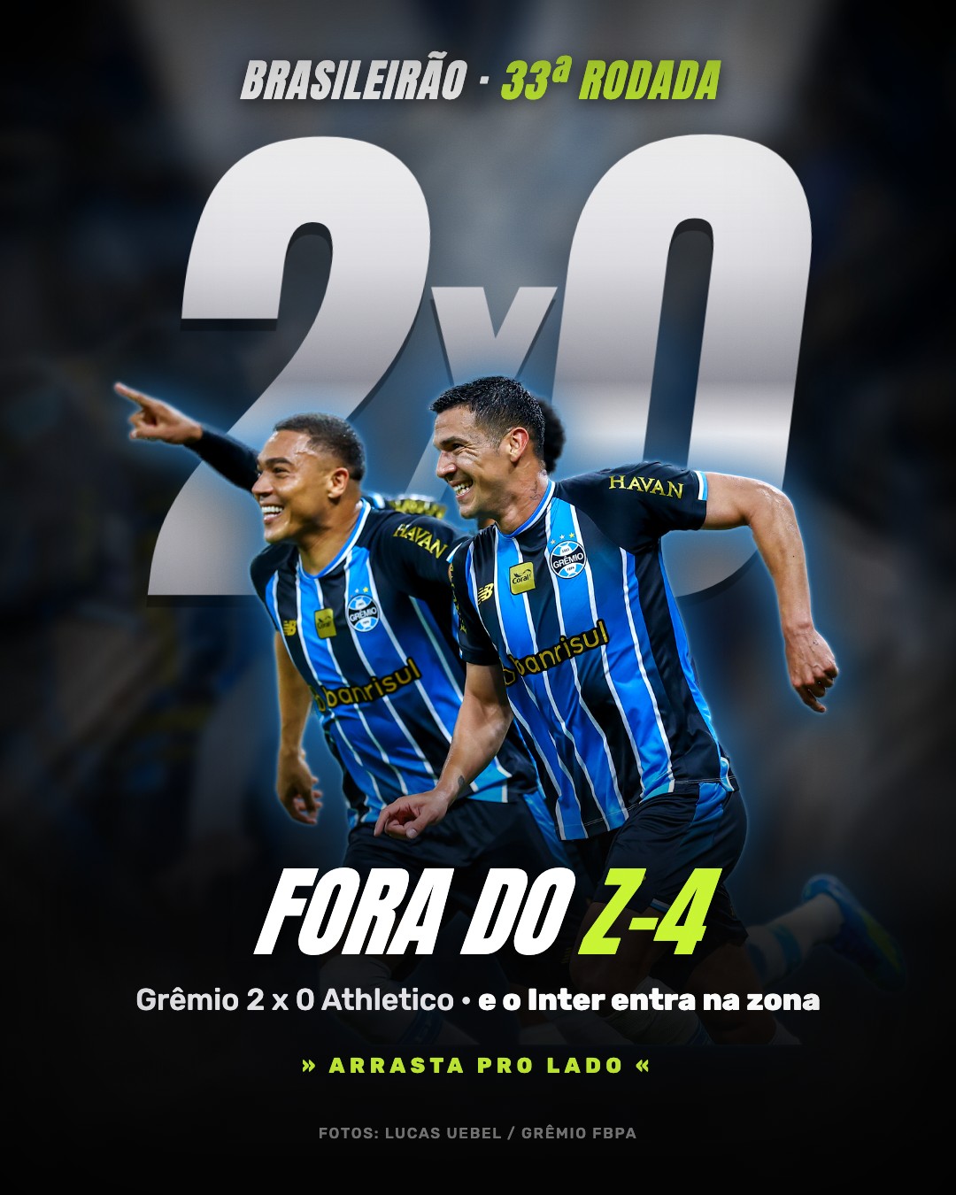 Resultado com tabela